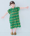 ワンピース さらさら涼しいエアリープリーツ総柄...の詳細画像2