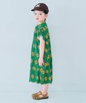 ワンピース さらさら涼しいエアリープリーツ総柄...の詳細画像3