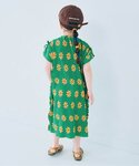 ワンピース さらさら涼しいエアリープリーツ総柄...の詳細画像4