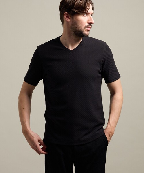 HIDEAWAYS NICOLE（ハイダウェイ ニコル） tシャツ 「HIDEAWAYS BLACK