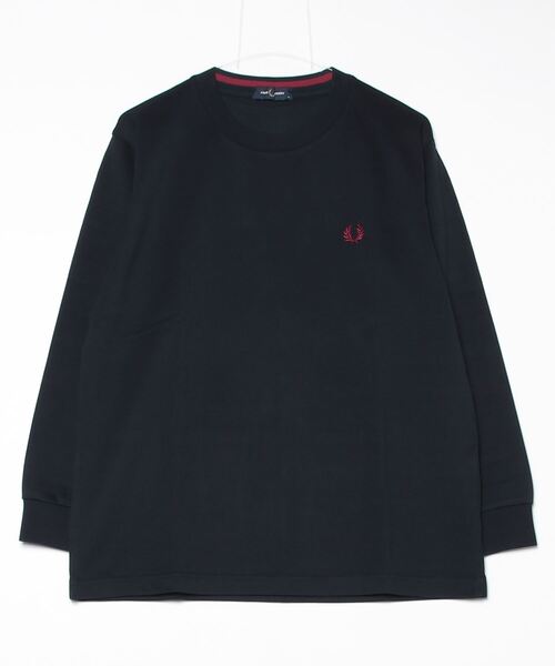 FRED PERRY（フレッドペリー） 長袖Tシャツ X-LARGE ネイビー メンズ 