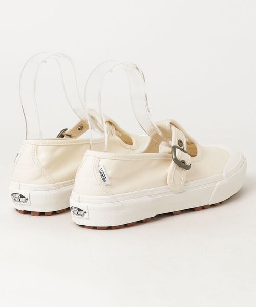 「VANS」 ローカットスニーカー 24.5cm ベージュ レディース_画像2