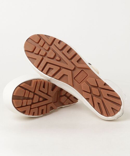 「VANS」 ローカットスニーカー 24.5cm ベージュ レディース_画像3