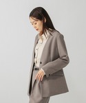 「GLOBAL WORK」 ノーカラージャケッ...の詳細画像5