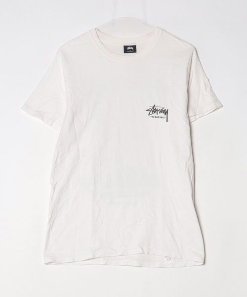 STUSSY（ステューシー） 半袖Tシャツ S ホワイト メンズ : ZOZOTOWN