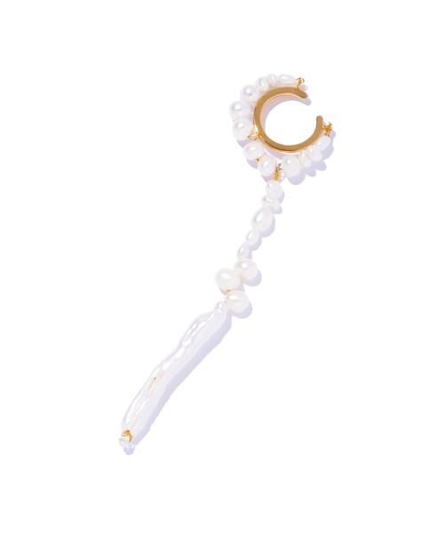 イヤーカフ 「les bon bon」pale remain earcuffペール リメイン イヤーカフ BOB953 レディースの画像