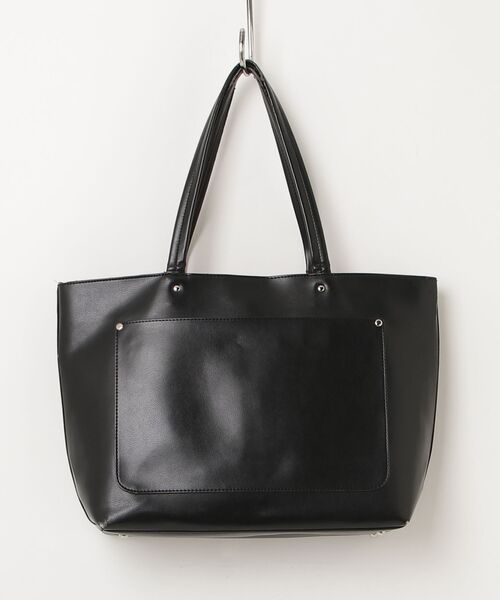 MARY QUANT（マリークヮント） ワンポイントトートバッグ - ブラック