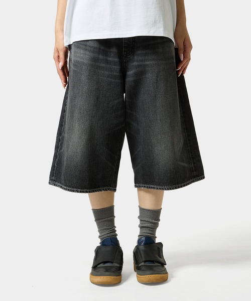 HUF（ハフ） ハーフパンツ ジーンズ 短パン EXPRESSION WASHED DENIM