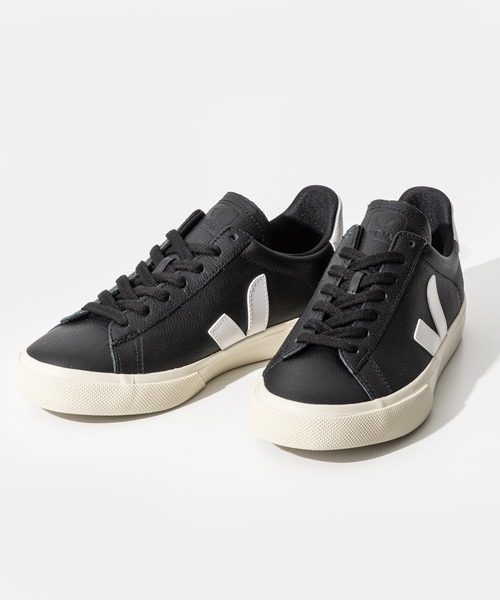 「VEJA」 ローカットスニーカー 40 ブラック×ホワイト レディース_画像5