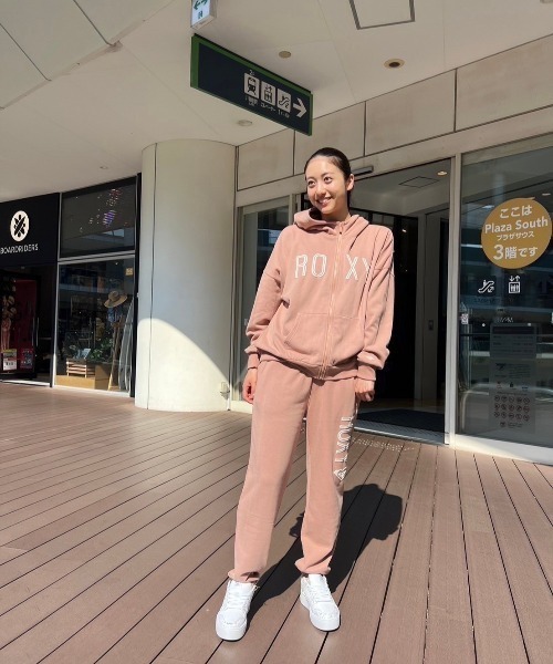 「ROXY」 ジップアップパーカー SMALL ブラック レディース_画像9