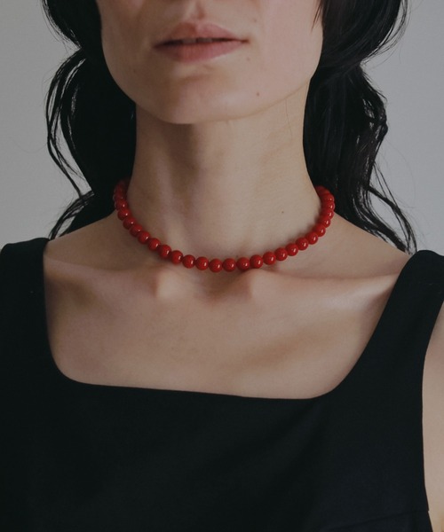 anuke（アンヌーク） ネックレス Mini Ball Necklace レディース