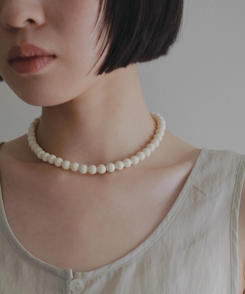 anuke（アンヌーク） ネックレス Mini Ball Necklace レディース