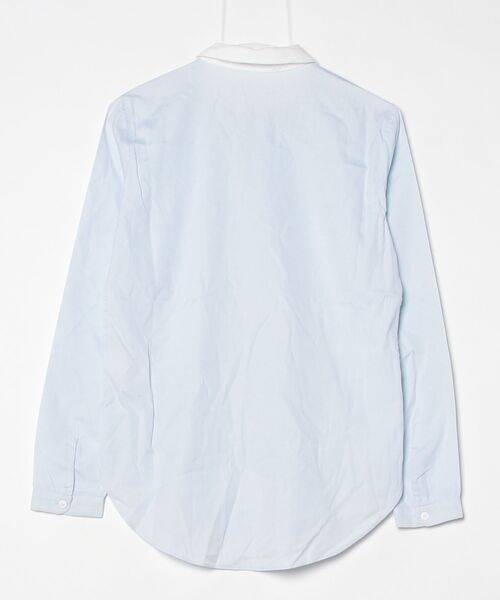 「CARVEN」 長袖シャツ 36 ブルー レディース_画像2
