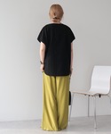 tシャツ 半袖 フレンチスリーブ総レースプルオ...の詳細画像2