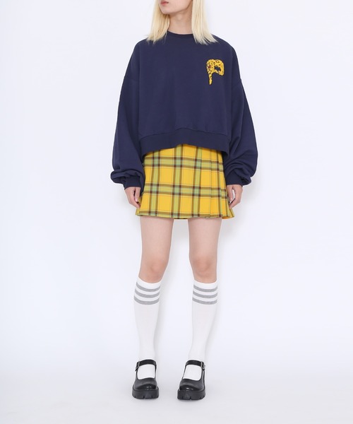 「PUNYUS」 スカート 2 グレー レディース_画像2