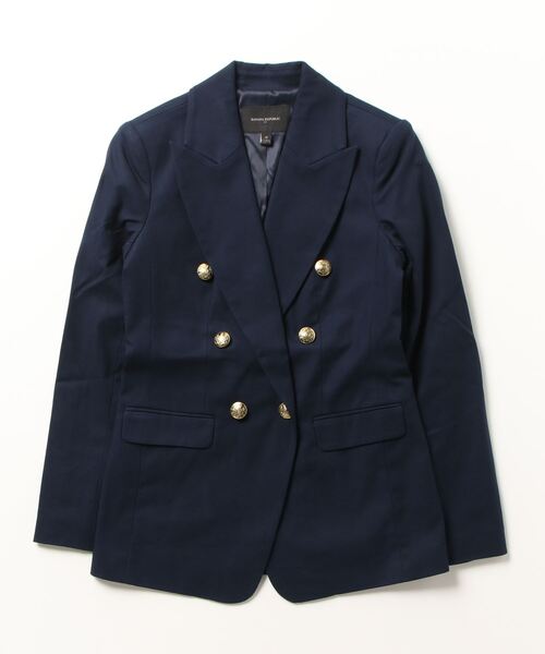 「BANANA REPUBLIC FACTORY STORE」 テーラードジャケット 0 ネイビー レディース_画像7