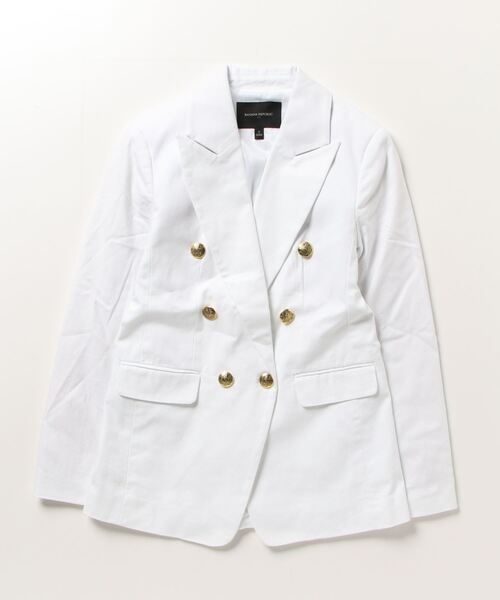 「BANANA REPUBLIC FACTORY STORE」 テーラードジャケット 0 ネイビー レディース_画像8