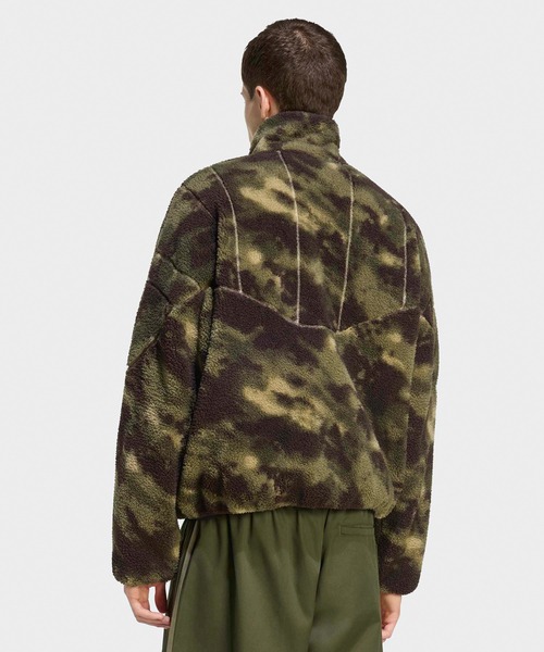 カモフラージュ adidas（アディダス） ブルゾン アウター フリース CAMO POLARFLEECE