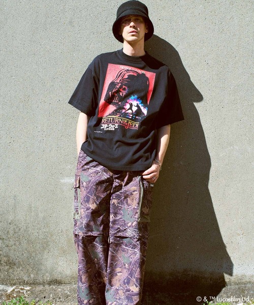 「Subciety」 半袖Tシャツ X-LARGE ブラック メンズ_画像6