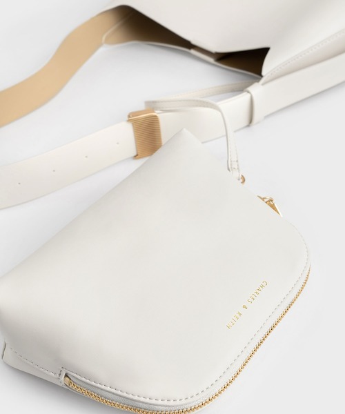 「CHARLES & KEITH」 トートバッグ L ブラウン系その他4 レディース_画像3