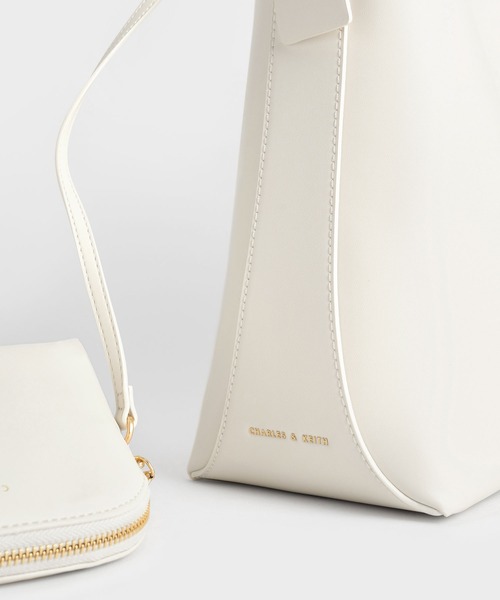 「CHARLES & KEITH」 トートバッグ L ブラウン系その他4 レディース_画像4