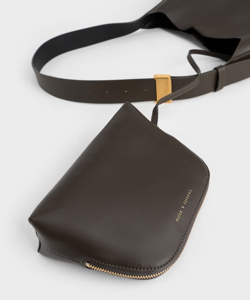 「CHARLES & KEITH」 トートバッグ L ブラウン系その他4 レディース_画像7