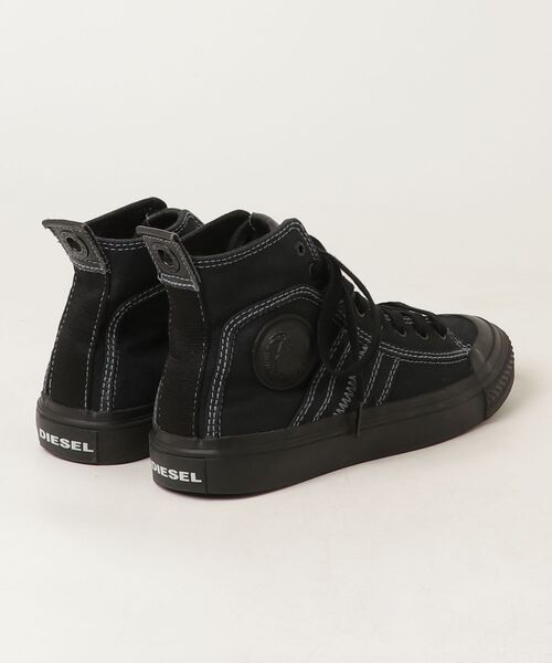 DIESEL（ディーゼル） ハイカットスニーカー 37 ブラック レディース