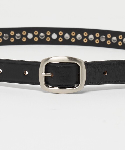 BEAUTY＆YOUTH UNITED ARROWS ベルト ナロー スタッズ ベルト 20mm