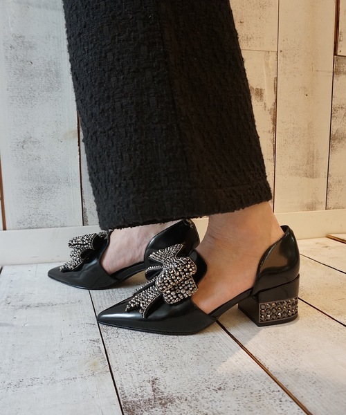 Jeffrey Campbell スタッズ ピンヒールパンプス ジェフリーキャンベル Jeffrey Campbell スタッズフラット