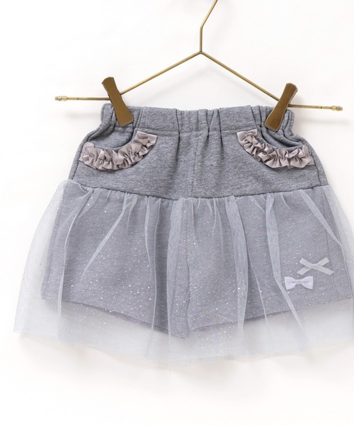 チーリップ　フレアキュロット　38 　ズボン panpantutu パンツ チュールフレアキュロット（90cm-130cm