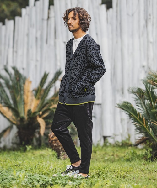 felkod（フィルコッド） カーディガン mcg2858-Leopard Knit Cardigan