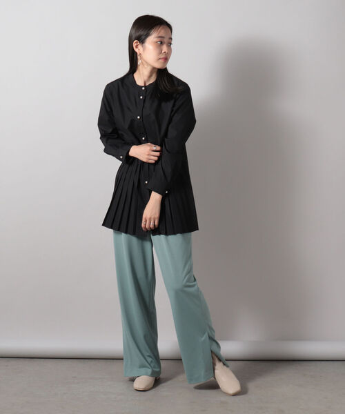 人気好評 パンツ スリット入りイージーカラーセミフレアパンツ ZOZOTOWN PayPayモール店 - 通販 - PayPayモール 定番豊富な