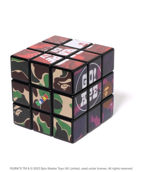 A BATHING APE（アベイシングエイプ） おもちゃ BAPE X RUBIK'S CUBE M