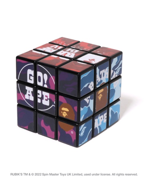 A BATHING APE（アベイシングエイプ） おもちゃ BAPE X RUBIK'S CUBE M