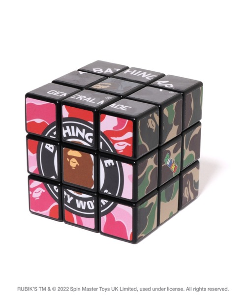 A BATHING APE（アベイシングエイプ） おもちゃ BAPE X RUBIK'S CUBE M