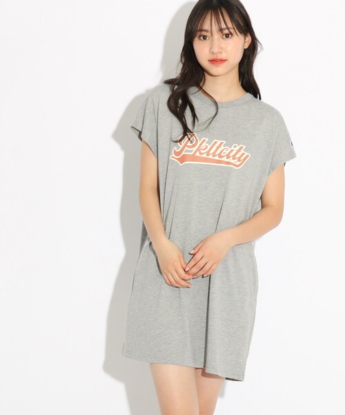 ファクトリーアウトレット ワンピース Champion チャンピオン フレンチスリーブワンピース2 695円 Whitesforracialequity Org