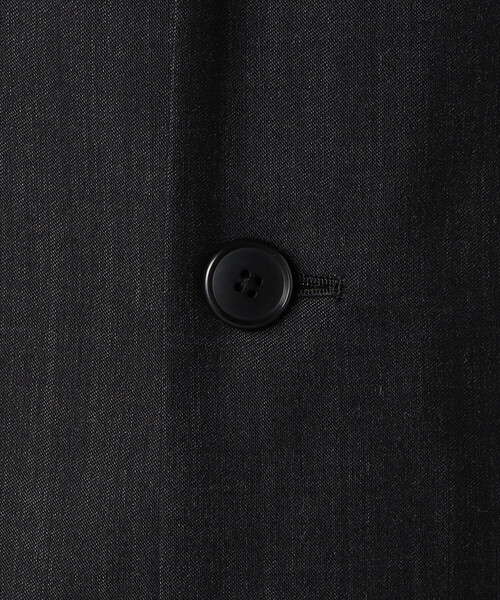 COMME CA MEN チェスターコート コート ウールデニム メンズ