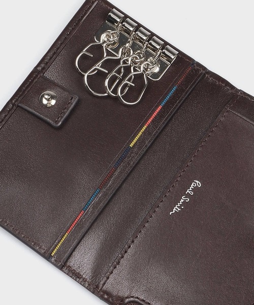 Paul Smith キーケース フォールデッドエッジ コイン＆キー