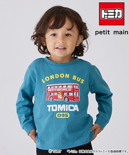 petit main tシャツ Tシャツ キッズ 「WEB限定」トミカロンドンバス