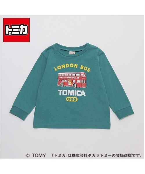 petit main tシャツ Tシャツ キッズ 「WEB限定」トミカロンドンバス