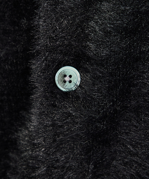 AH ABAHOUSE カーディガン 「AH ABAHOUSE」シャギー ニット