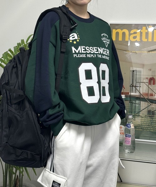 トレーナー スウェット 「UNISEX」AMES WORLDWIDE／NUMBERING プルオーバー 2111562 レディース メンズ AMESーWORLDWIDE トレーナー スウェット 「UNISEX」AMES