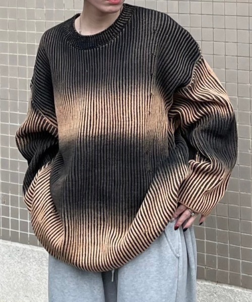 Chikashitsu+（チカシツプラス） セーター ニット 「Chikashitsu +