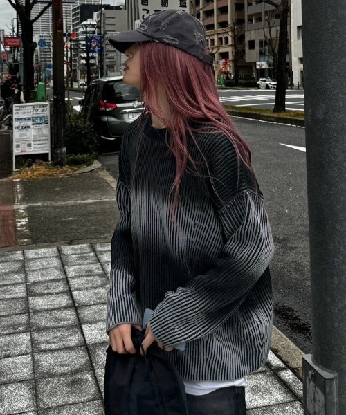 Chikashitsu+（チカシツプラス） セーター ニット 「Chikashitsu +