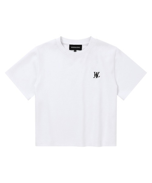 ☆送料・関税込☆WOOALONG★Signature slit point T-shirt★ WOOALONG tシャツ A'GEM/9 × .kom 「WOOALONG/ウアロン」 Silket