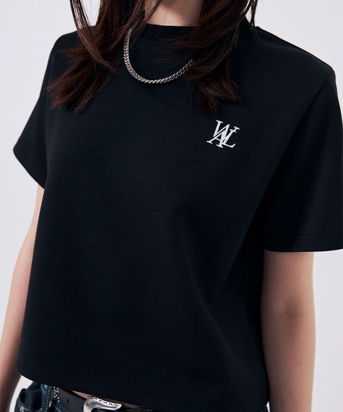 ★WOOALONG★送料込★韓国★人気★正規品★Stripe slim T-shirts WOOALONG Signature soft slim line t-shirt / ウアロン