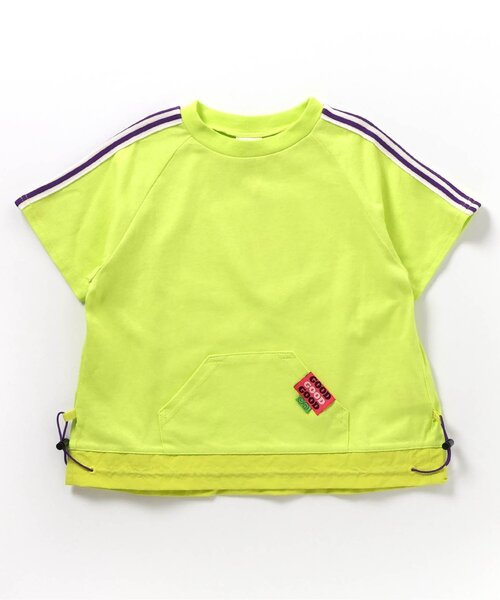BREEZE（ブリーズ） tシャツ 裾絞りネオンTシャツ_一部WEB限定サイズ
