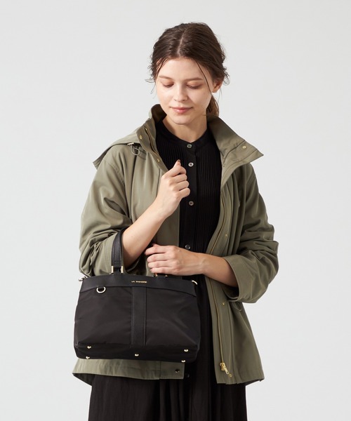 LA BAGAGERIE（ラバガジェリー） トートバッグ コンビ2WAYトートバッグ