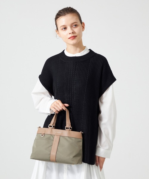 LA BAGAGERIE（ラバガジェリー） トートバッグ コンビ2WAYトートバッグ