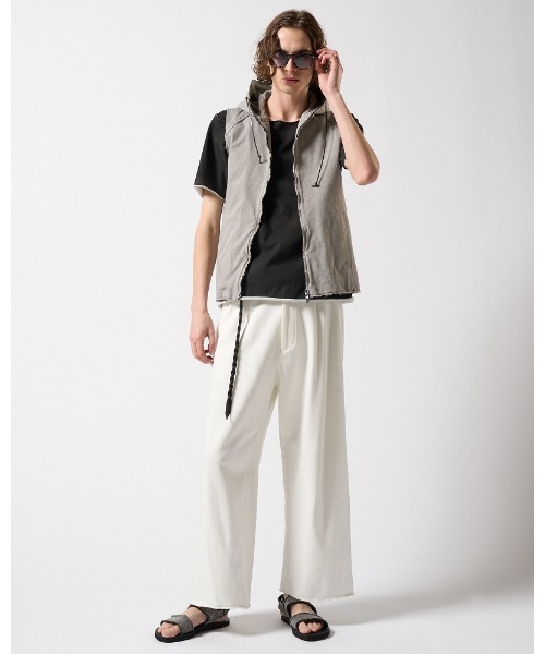 digne cut off gilet ディニュ ベスト ジレ タグ付き digne cut